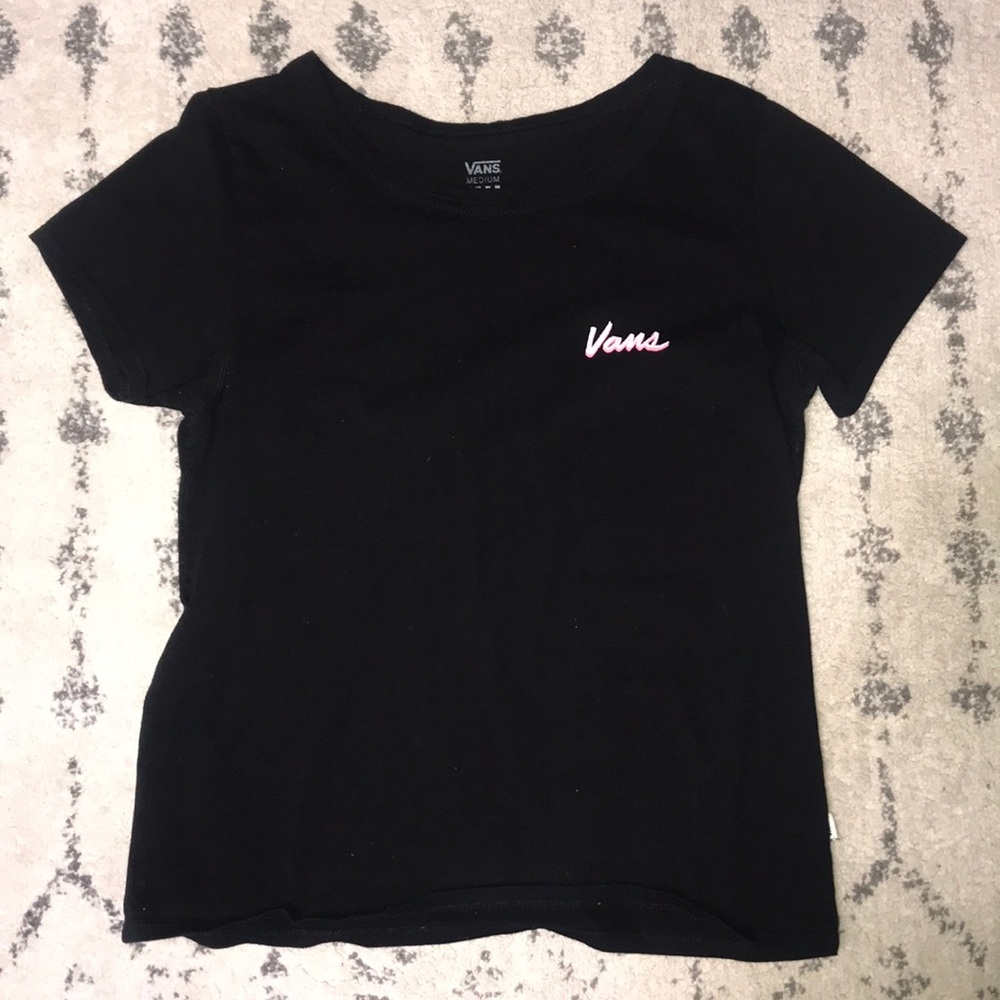 Vans women tee sz med